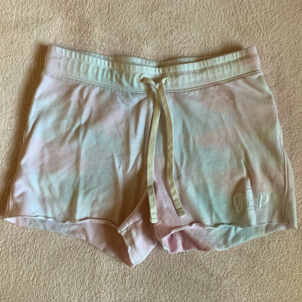 GAP Light pink and blue wash shorts